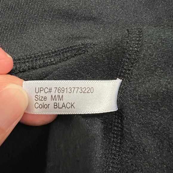 Climate Right By Cuddl Duds Plush Warmth Leggings Size Womens Medium Color Black - Picture 7 of 10